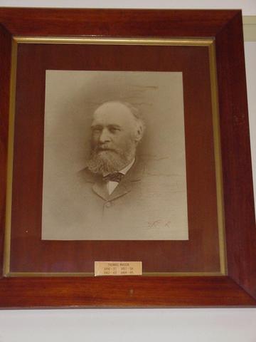 Cr Thomas Mason, Mayor 1856-57, 1857-58, 1862-63, 1864-65