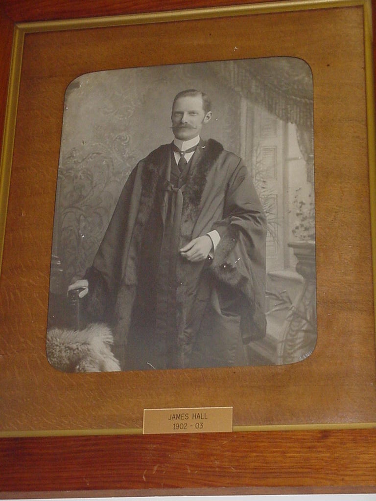 Cr James Hall, Mayor 1902-03