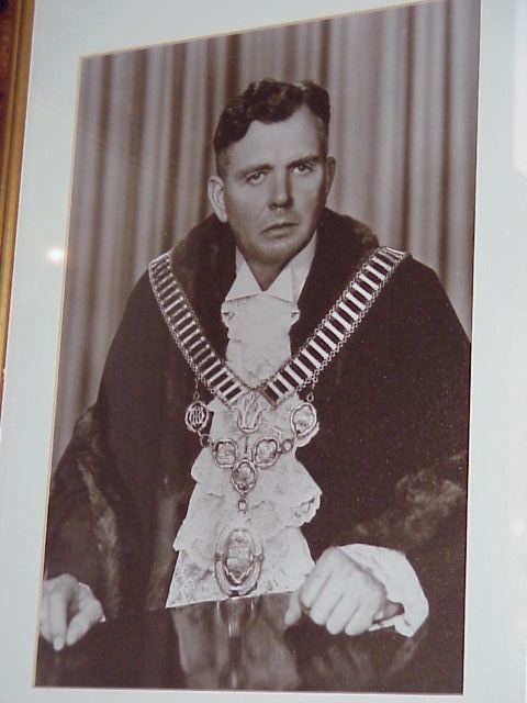 Cr Samuel J. Benson, Mayor 1958-59.  