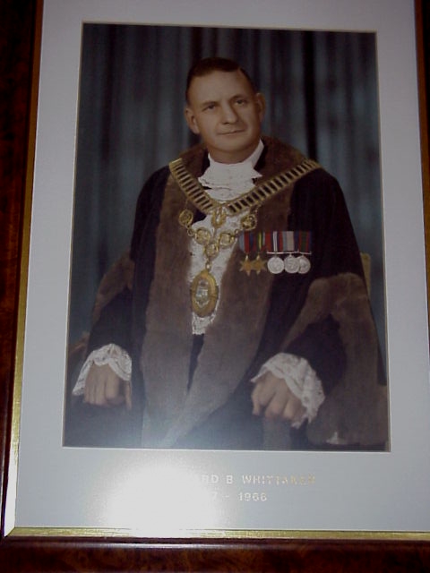 Cr Howard B. Whittaker, Mayor 1966-67. 