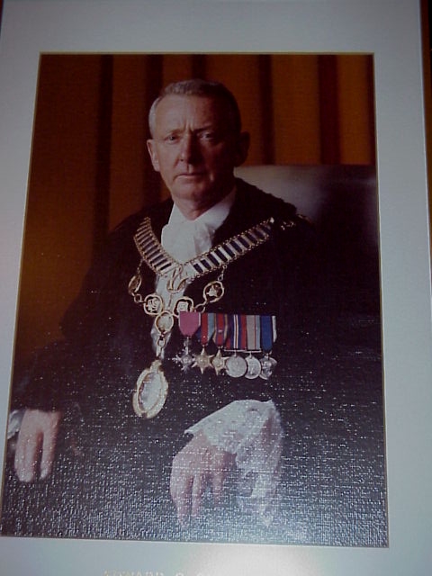 Cr Edward G. Smith, MBE, Mayor 1978-79. 