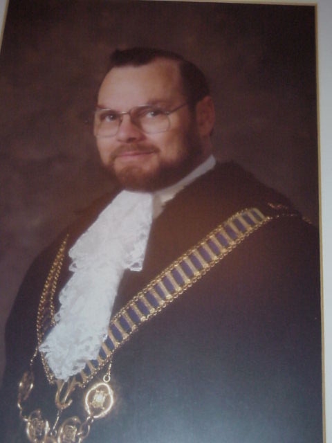 Cr Graham Proctor, Mayor 1986-87.  
