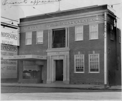 Bank of Australasia, 186 Barkly Street, Footscray
