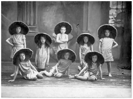 Mushroom Set at Nellie & Eileen Bristow Dancing School, St Monica's RC Church