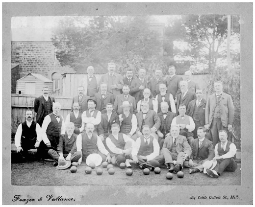 Footscray Bowling Club c1900