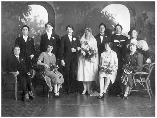 Mock wedding
