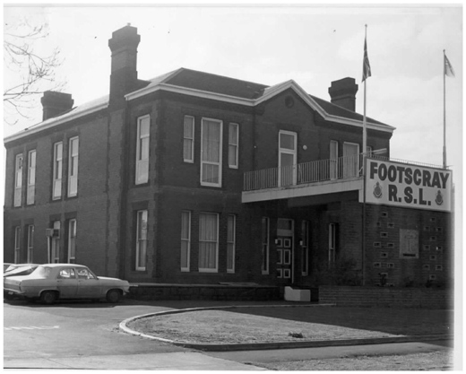 Footscray R.S.L. building, Geelong Road, Footscray