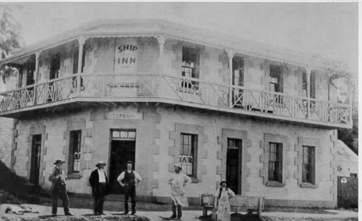 Ship Inn, Corner of Bunbury and Maribyrnong Streets, Footscray.