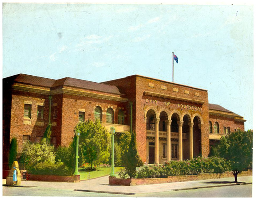 Footscray Town Hall, c1950