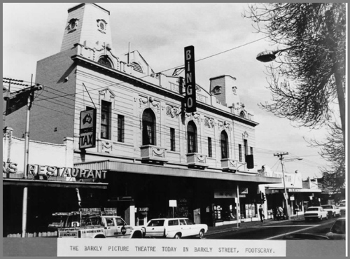 Barkly Theatre, Barkly Street, Footscray