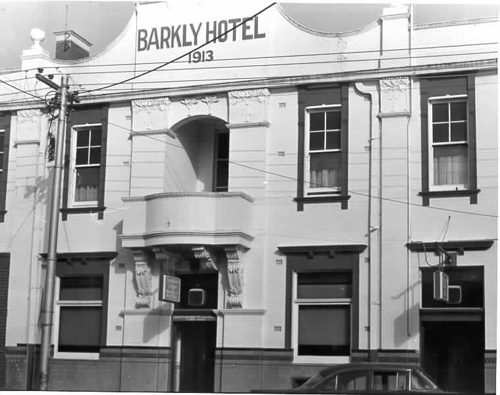 Barkly Hotel, Barkly Street, Footscray