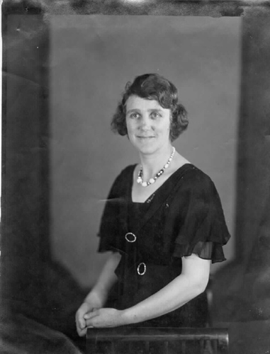 Mrs H.L. Mappin - Footscray Mayoress