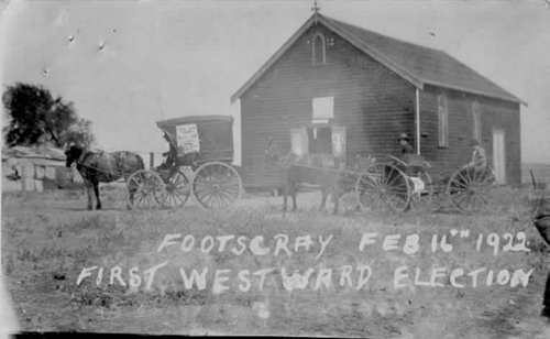 First elections for West Ward, Footscray