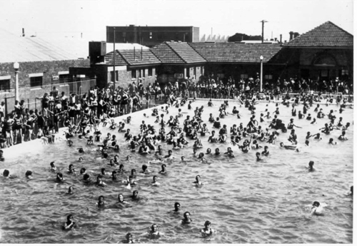 Footscray Municipal Baths, Buckley Street, Footscray