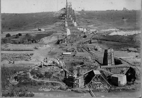 Maribyrnong Trestle Bridge Construction