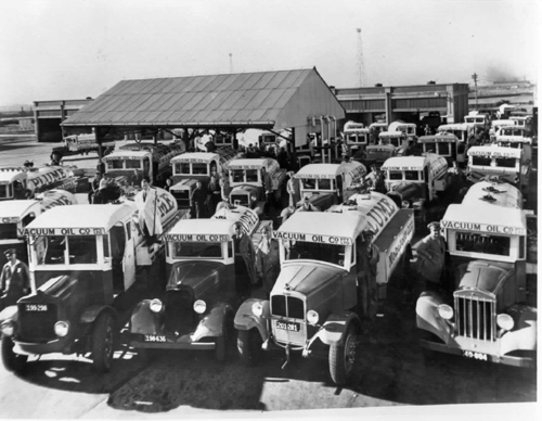 Vacuum Oil motor fleet