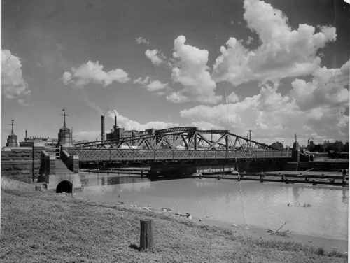Swing Bridge, Maribyrnong River, Footscray