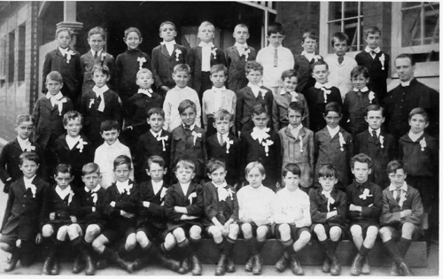 First communion class 1922 - St Augustine's Roman Catholic Church, Sommerville Road, Yarraville