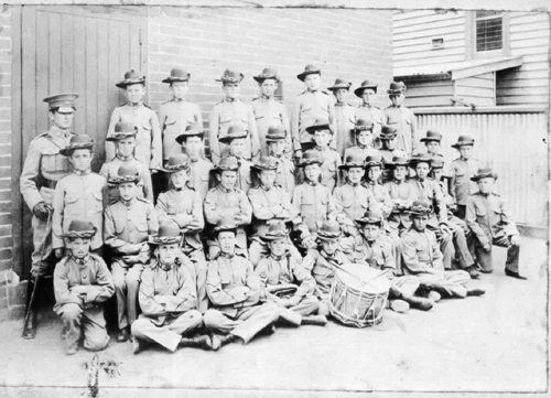 Cadets, St Augustine's Roman Catholic School, Somerville Road, Yarraville