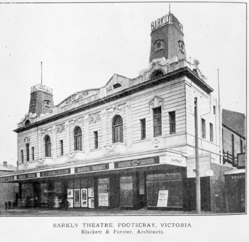 Barkly Theatre, Barkly Street, Footscray