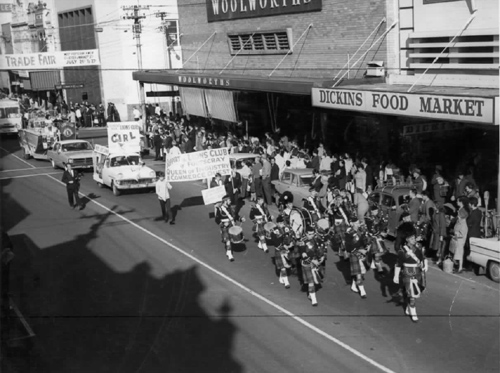 Procession - Nicholson Street, Footscray,