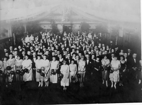 Citizen's Ball, Federal Hall, Nicholson Street, Footscray, c1925