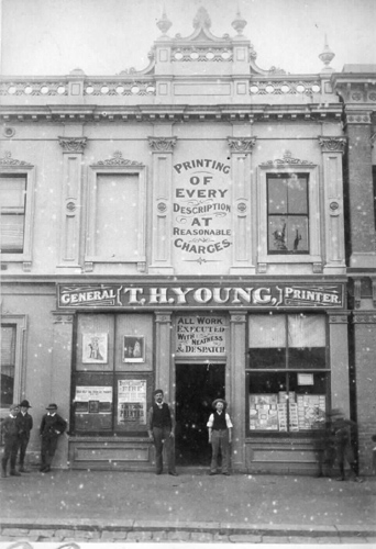 T.H. Young, General Printer, 35 Hyde Street, Footscray