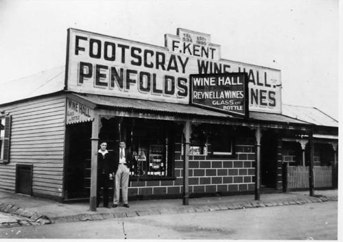 F. Kent's Footscray Wine Hall, Margaret Street, Footscray