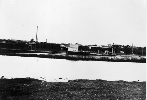British submarine, Maribyrnong River, c1932