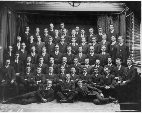 Baptist Church, Gordon Street, Footscray - men's group.