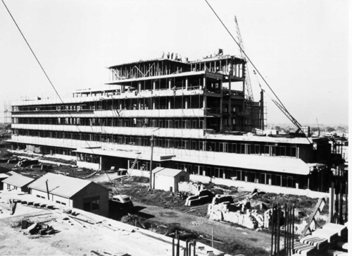 Footscray and District Hospital - construction