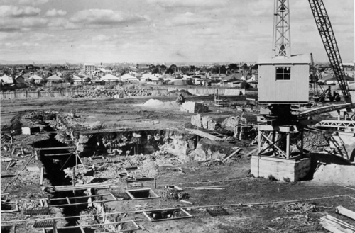 Footscray and District Hospital - construction