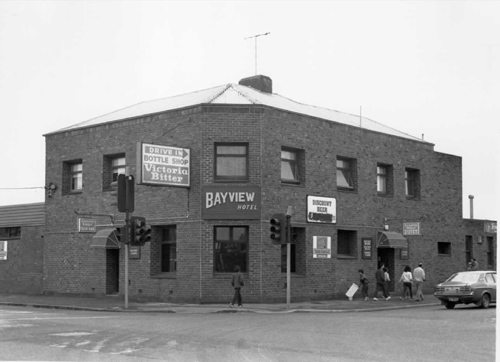 Bayview Hotel, corner of Hopkins and Moore Streets, Footscray