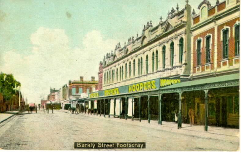 Barkly Street, Footscray (Hooper's Emporium)
