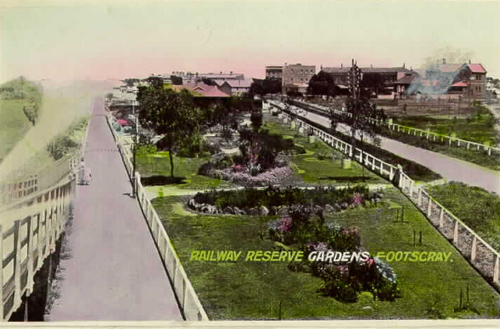 Railway Reserve Gardens, Footscray