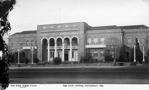 The Civic Centre, Footscray Vic.