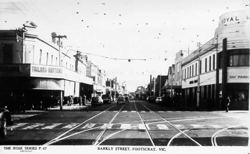 Barkly Street, Footscray Vic.