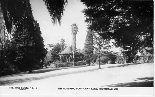 The Rotunda, Footscray Park, Footscray Vic.