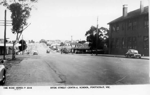 Hyde Street Central School, Footscray Vic.