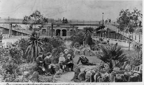 Footscray Railway Gardens, c1920