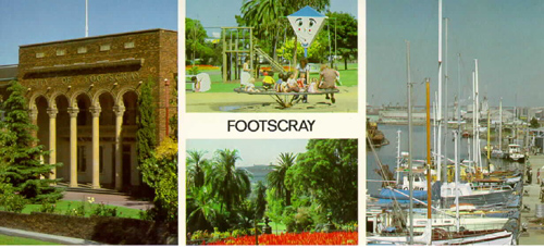Footscray (postcard)
