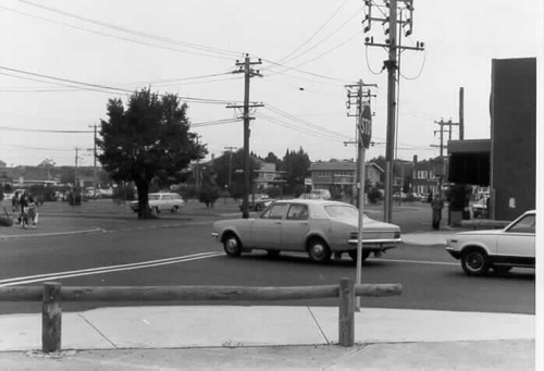 Albert Street and Irving Street intersection, Footscray