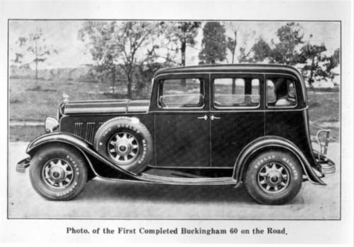Photo of the First Completed Buckingham 60 on the Road