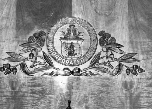 City of Footscray Encorporated 1859 - Emblem