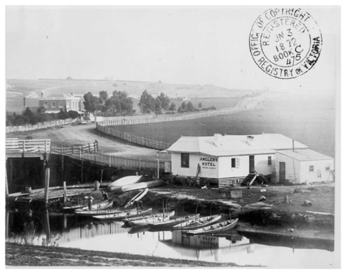 Anglers Hotel, Maribyrnong, 1872