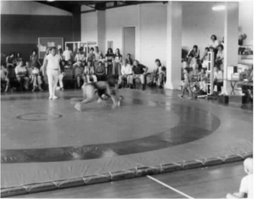 Wrestling at Footscray Institute of Technology