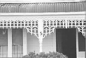 Iron lace, house verandas