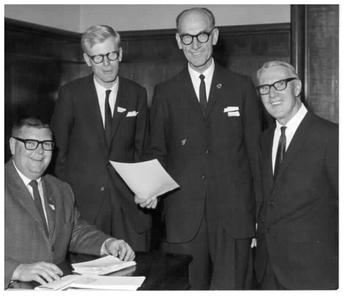Footscray Historical Society - original office bearers