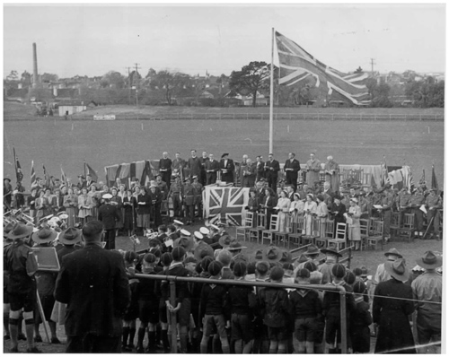 Anzac Day ceremony, Western Oval