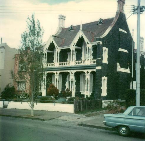 'Gothic House', 157 Hotham Street, East Melbourne.